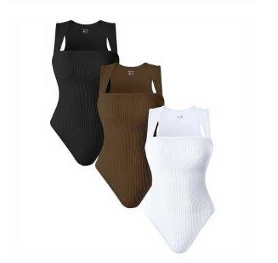 Square Neck Shapewear Jumpsuit